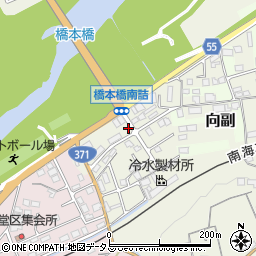 和歌山県橋本市向副1011周辺の地図