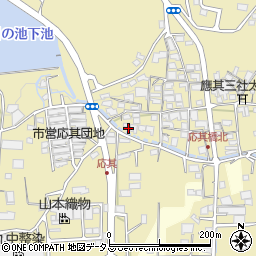和歌山県橋本市高野口町応其345周辺の地図
