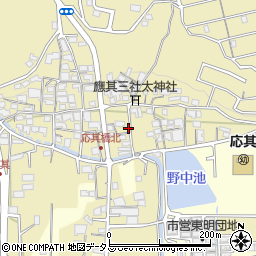 和歌山県橋本市高野口町応其287周辺の地図