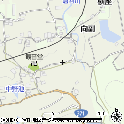 和歌山県橋本市向副271周辺の地図