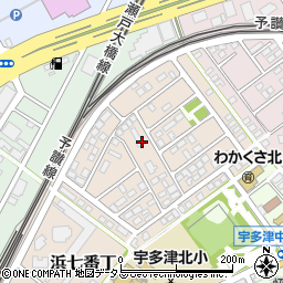 香川県綾歌郡宇多津町浜七番丁周辺の地図