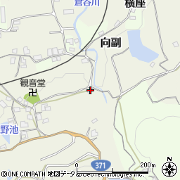 和歌山県橋本市向副246周辺の地図