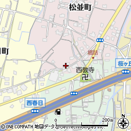 香川県高松市松並町692-1周辺の地図