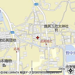 和歌山県橋本市高野口町応其317-2周辺の地図