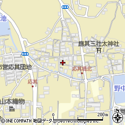 和歌山県橋本市高野口町応其317-3周辺の地図