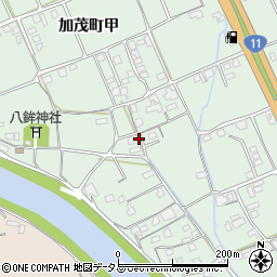 香川県坂出市加茂町甲199周辺の地図