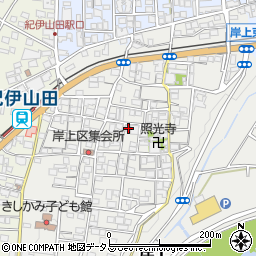 和歌山県橋本市岸上312周辺の地図