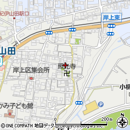 和歌山県橋本市岸上301周辺の地図