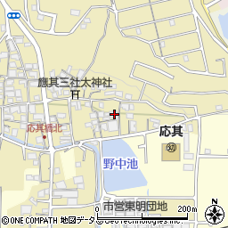 和歌山県橋本市高野口町応其261周辺の地図