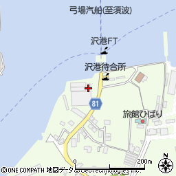 内海造船労働組合瀬戸田事務所周辺の地図