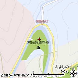 奈良県吉野郡黒滝村粟飯谷1周辺の地図