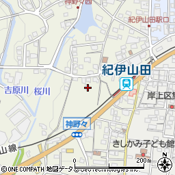 和歌山県橋本市神野々403-4周辺の地図