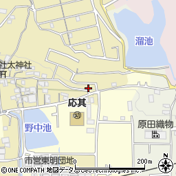 和歌山県橋本市高野口町応其243-8周辺の地図