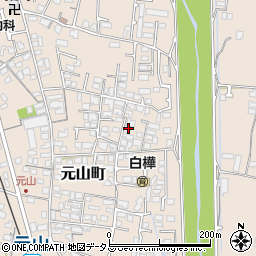 香川県高松市元山町周辺の地図
