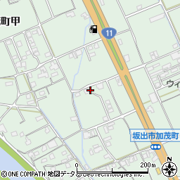 香川県坂出市加茂町甲112周辺の地図