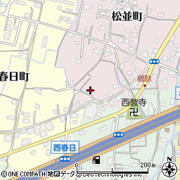 香川県高松市松並町680-2周辺の地図