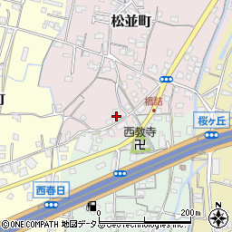 香川県高松市松並町693-1周辺の地図