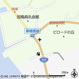 広島県尾道市因島中庄町1984-4周辺の地図
