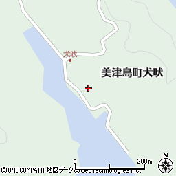 長崎県対馬市美津島町犬吠173周辺の地図