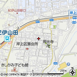 和歌山県橋本市岸上322周辺の地図