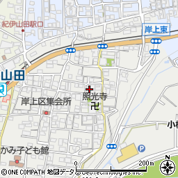 和歌山県橋本市岸上303周辺の地図