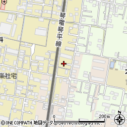 香川県高松市三条町207周辺の地図