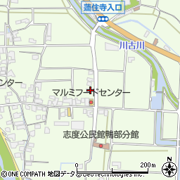香川県さぬき市鴨部1194周辺の地図
