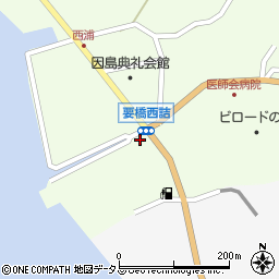 広島県尾道市因島中庄町1985周辺の地図