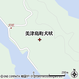 長崎県対馬市美津島町犬吠193周辺の地図