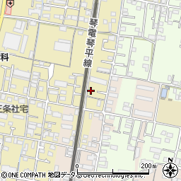 香川県高松市三条町207-6周辺の地図