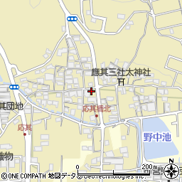 和歌山県橋本市高野口町応其309周辺の地図