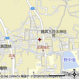和歌山県橋本市高野口町応其310-2周辺の地図