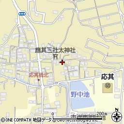 和歌山県橋本市高野口町応其266周辺の地図