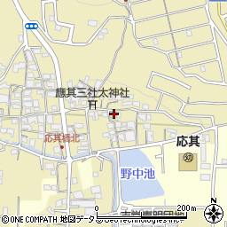 和歌山県橋本市高野口町応其265周辺の地図