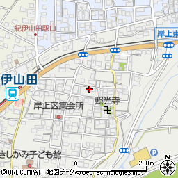和歌山県橋本市岸上324周辺の地図