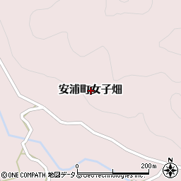 広島県呉市安浦町大字女子畑周辺の地図