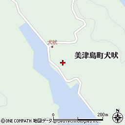 長崎県対馬市美津島町犬吠156周辺の地図