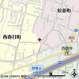 香川県高松市松並町745-2周辺の地図