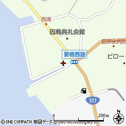 広島県尾道市因島中庄町2021周辺の地図