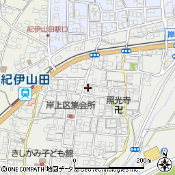 和歌山県橋本市岸上320周辺の地図