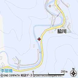 奈良県吉野郡黒滝村脇川411周辺の地図