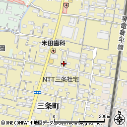 香川県高松市三条町237周辺の地図