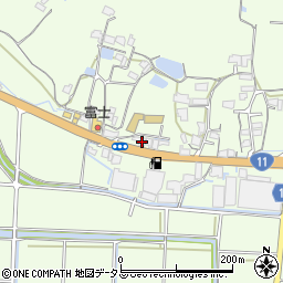香川県さぬき市鴨部1609-2周辺の地図