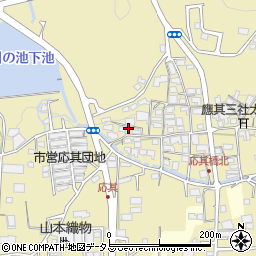 和歌山県橋本市高野口町応其342周辺の地図