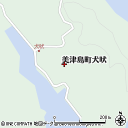 長崎県対馬市美津島町犬吠周辺の地図