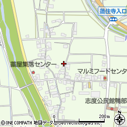 香川県さぬき市鴨部1213周辺の地図