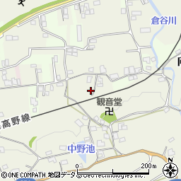 和歌山県橋本市向副155周辺の地図