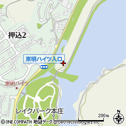 広島県呉市押込町周辺の地図