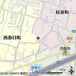 香川県高松市松並町745-5周辺の地図