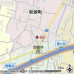 香川県高松市松並町701周辺の地図